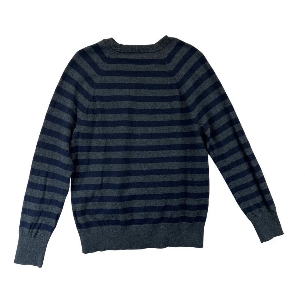 Banana Republic Sweaters Lot Mens M Striped Colorblock 1/4 Zip‎ Cotton Cashmere